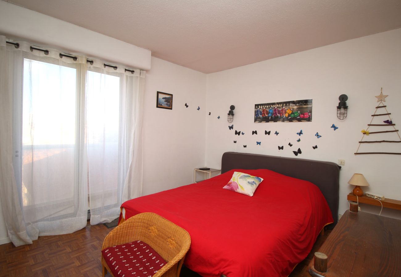 Ferienwohnung in Canet-en-Roussillon - Appartement 3 pièces vue mer - Place de parking privative