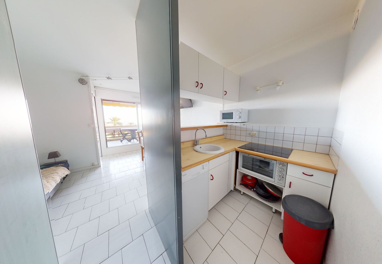 Ferienwohnung in Canet-en-Roussillon - Appartement 4 personnes vue mer 