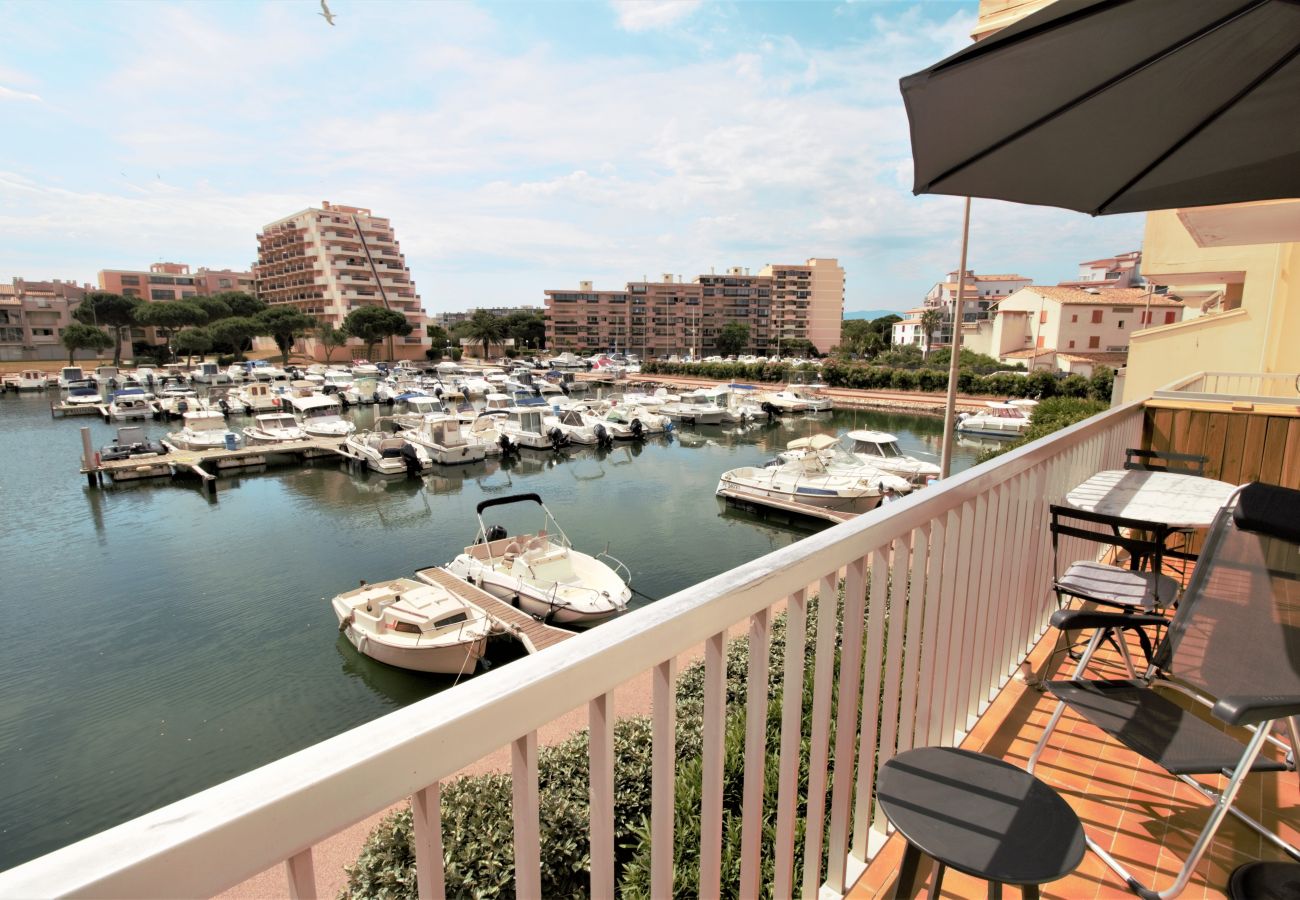 Apartamento en Canet-en-Roussillon - Apartment with marina view