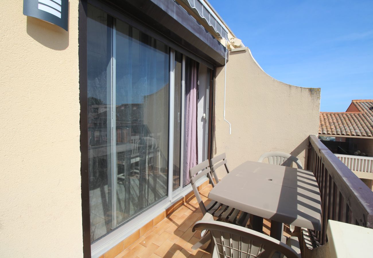 Estudio en Canet-en-Roussillon - Estudio para 4 personas en residencia con piscina + parking